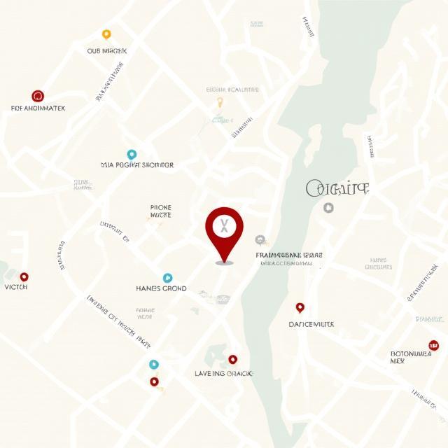Map showing Via Vignettes Travel office location in Zurich